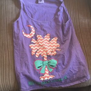 Purple Hilton Head SC tank